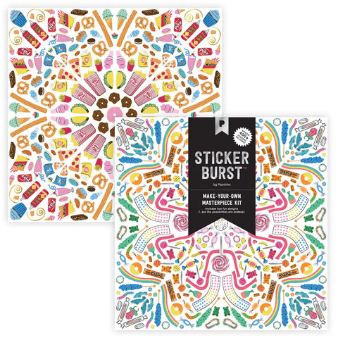 Jammin' Junk Food Sticker Burst Kit