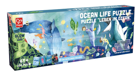 Ocean Life Glow-in-the-Dark Puzzle