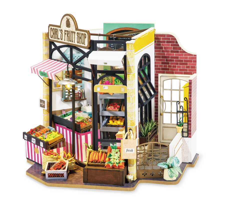 DIY Miniature: Carl's Fruit Shop