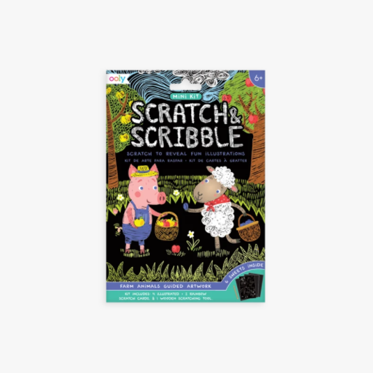 Mini Scratch and Scribble Art Kit