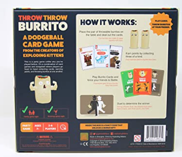 Throw Throw Burrito by Exploding Kittens! - TREEHOUSE kid and craft