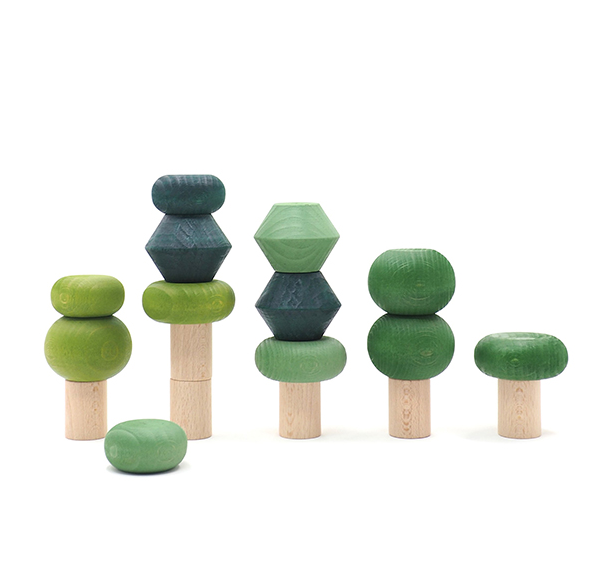 Lubulona Stacking Trees (Multiple Colors) - TREEHOUSE kid and craft