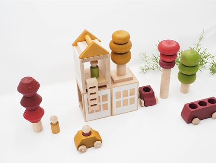 Lubulona Stacking Trees (Multiple Colors) - TREEHOUSE kid and craft