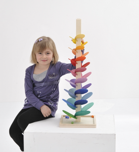 Magic Wood Marble Tree - TREEHOUSE kid and craft