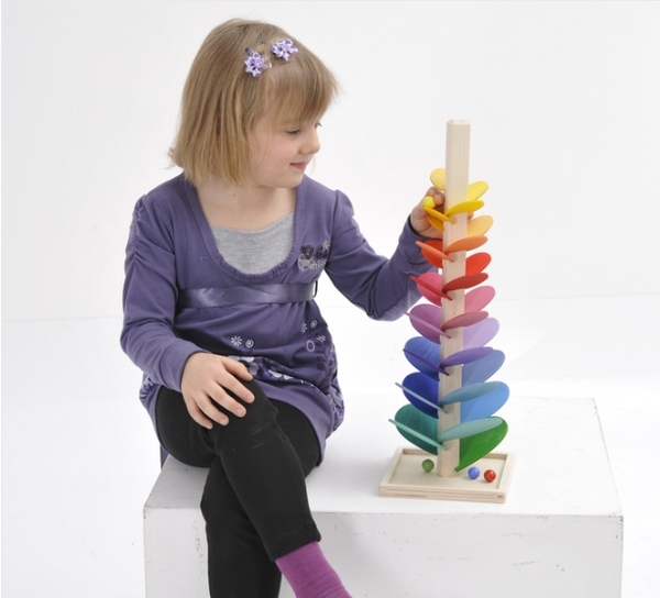 Magic Wood Marble Tree - TREEHOUSE kid and craft