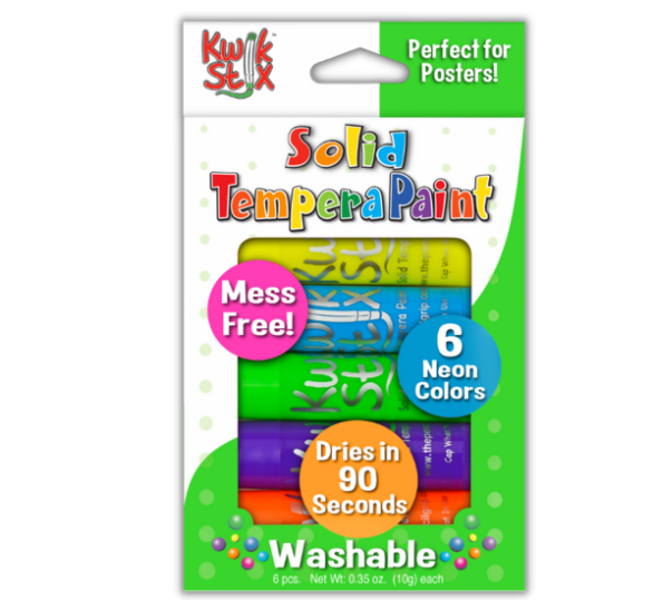 Solid Tempera Paint Stix | Classic | Set of 6