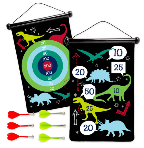 Double Sided Magnetic Canvas Dart Game - TREEHOUSE kid and craft