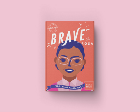 Brave Like Rosa: "Nah" Punch Needle Craft Kit