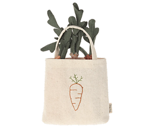 Carrots in Shopping Bag