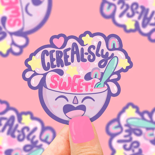 Cereal-sly Sweet Cereal Vinyl Sticker