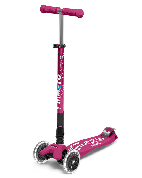 Micro Maxi Foldable LED Scooter