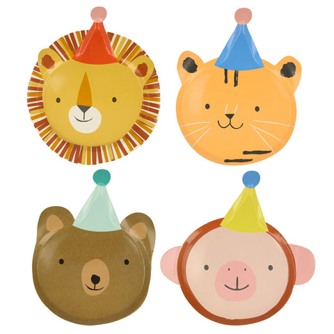 Animal Parade Die Cut Plates