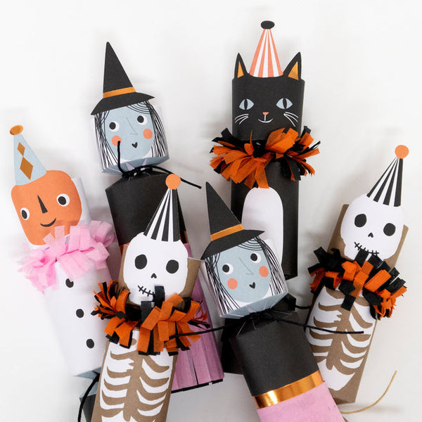 Vintage Halloween Character Crackers