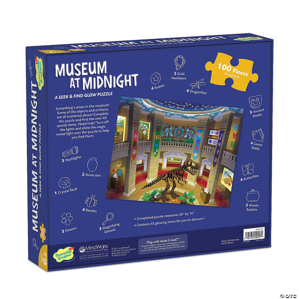 Museum at Midnight | Seek & Find Glow Puzzle