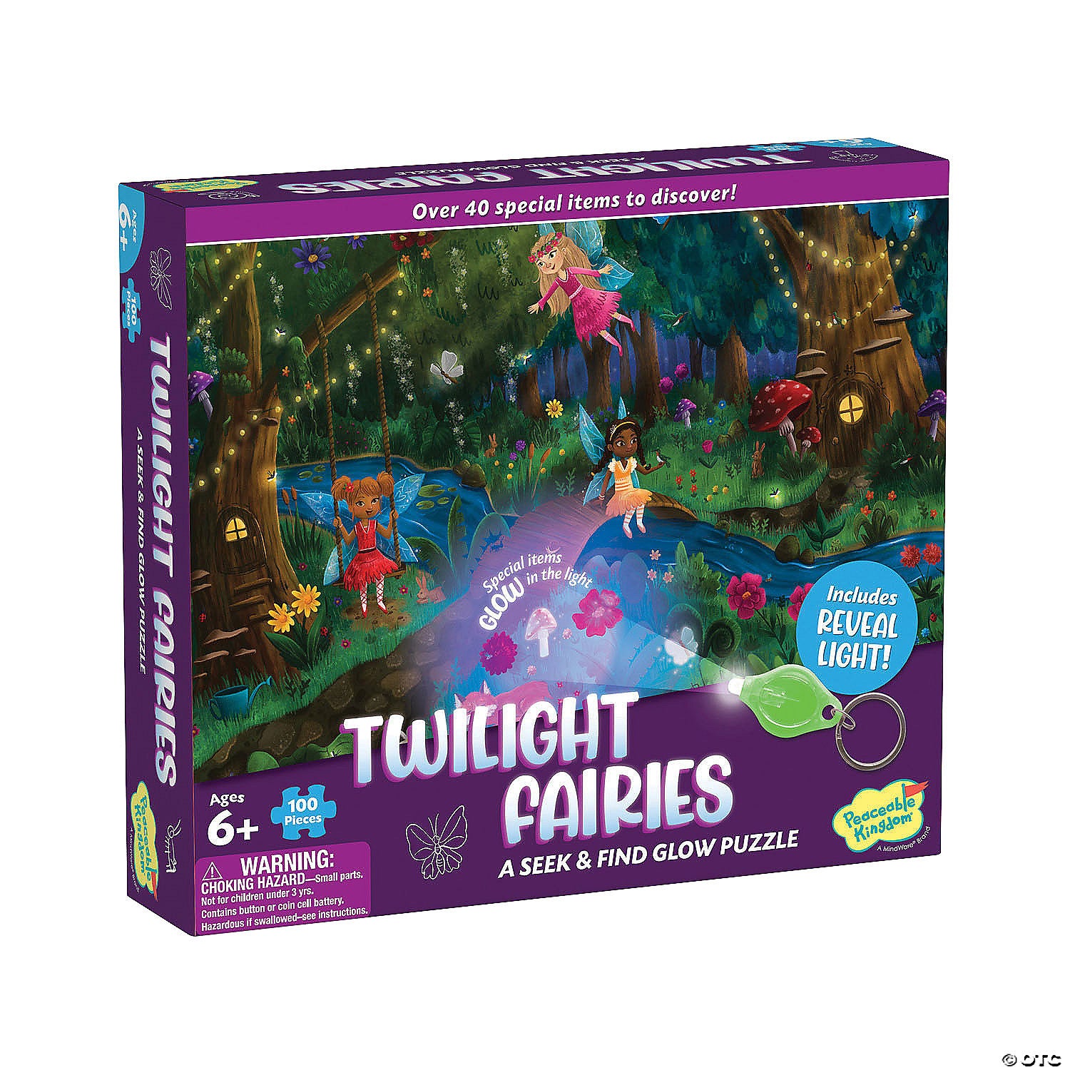 Twilight Fairies | Seek & Find Glow Puzzle